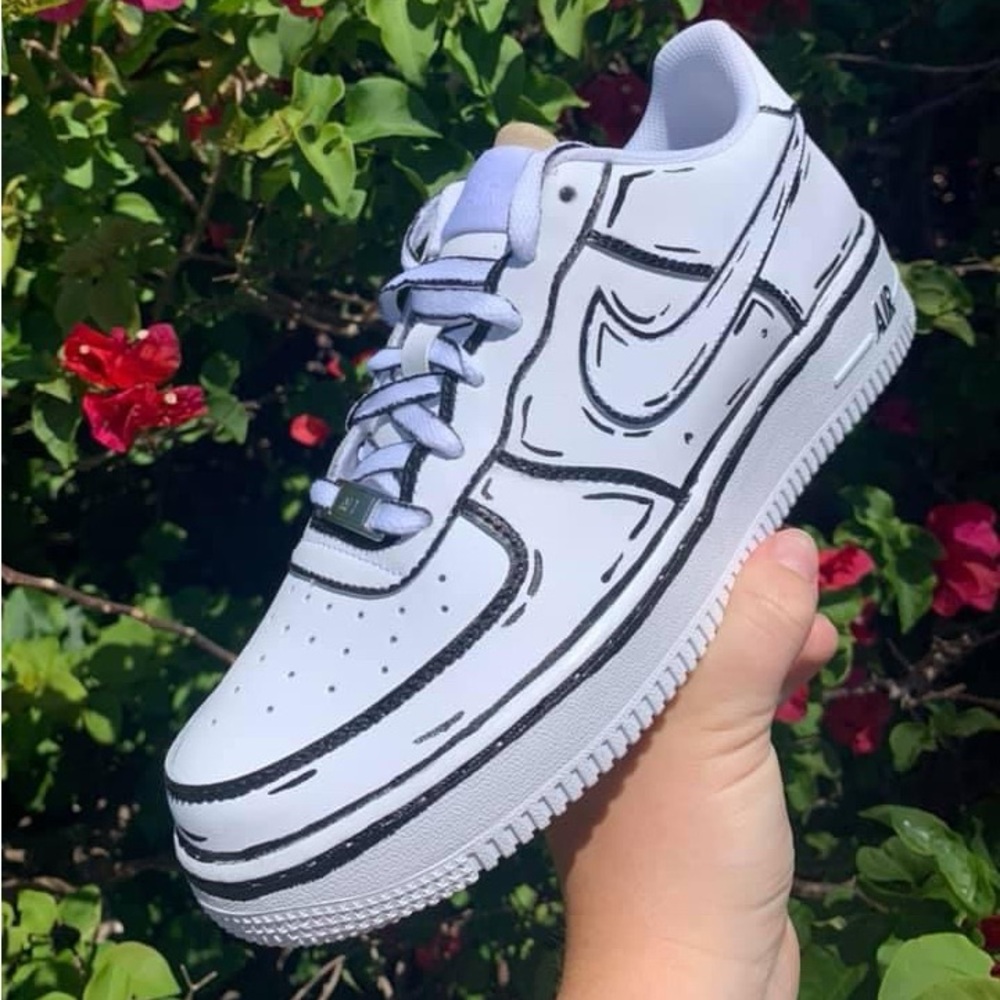 Cartoon custom sneakers